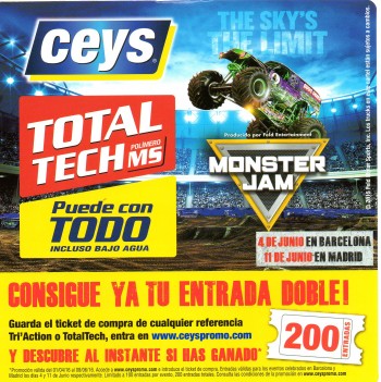 CARMAR Y CEYS TE INVITAN A LOS MONSTER JAM