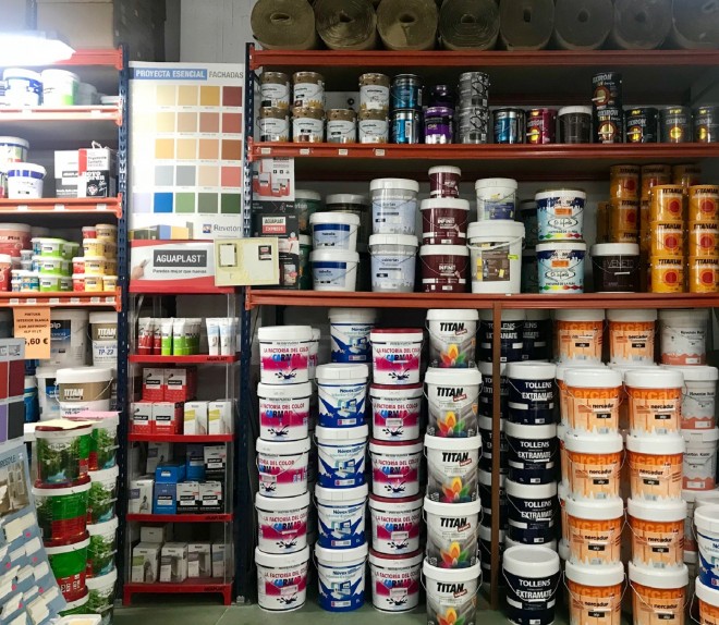 GRAN SURTIDO DE PINTURAS PLASTICAS